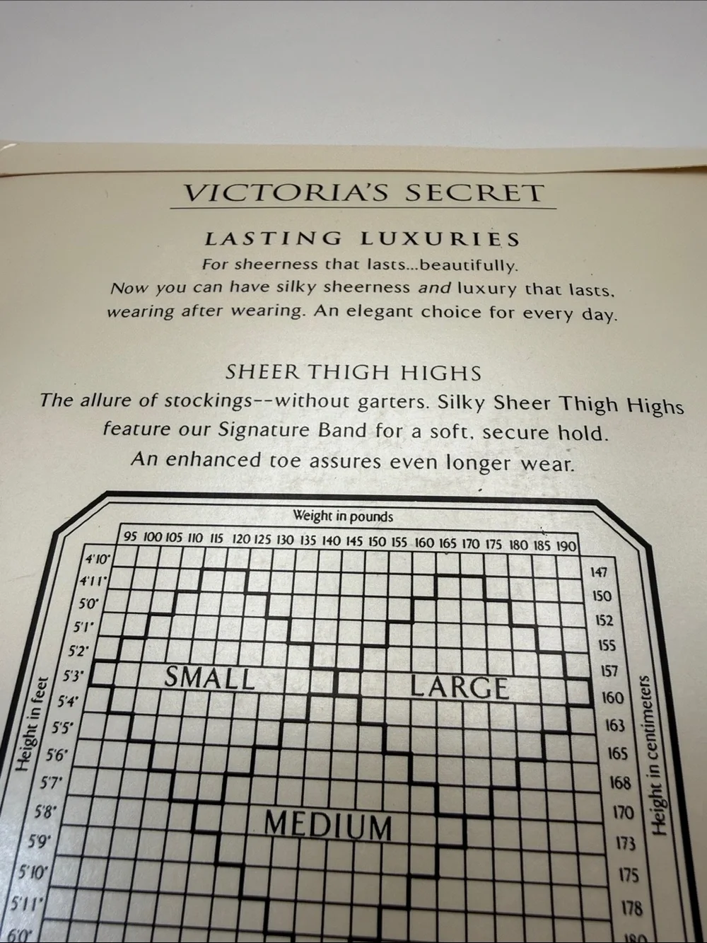 Victorias Secret classic vintage